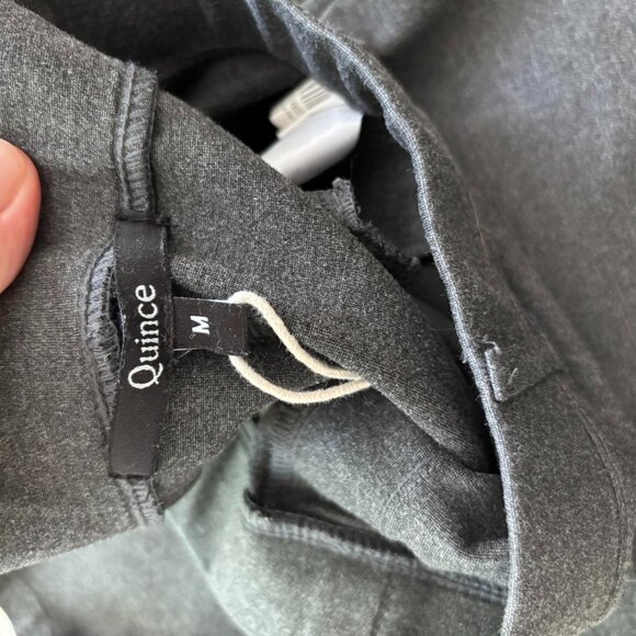 Quince ultra-stretch ponte straight leg pants sz MP - Picture 4 of 5